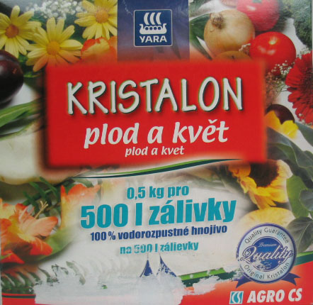 Kristalon Plod a květ - Kliknutím na obrázek zavřete